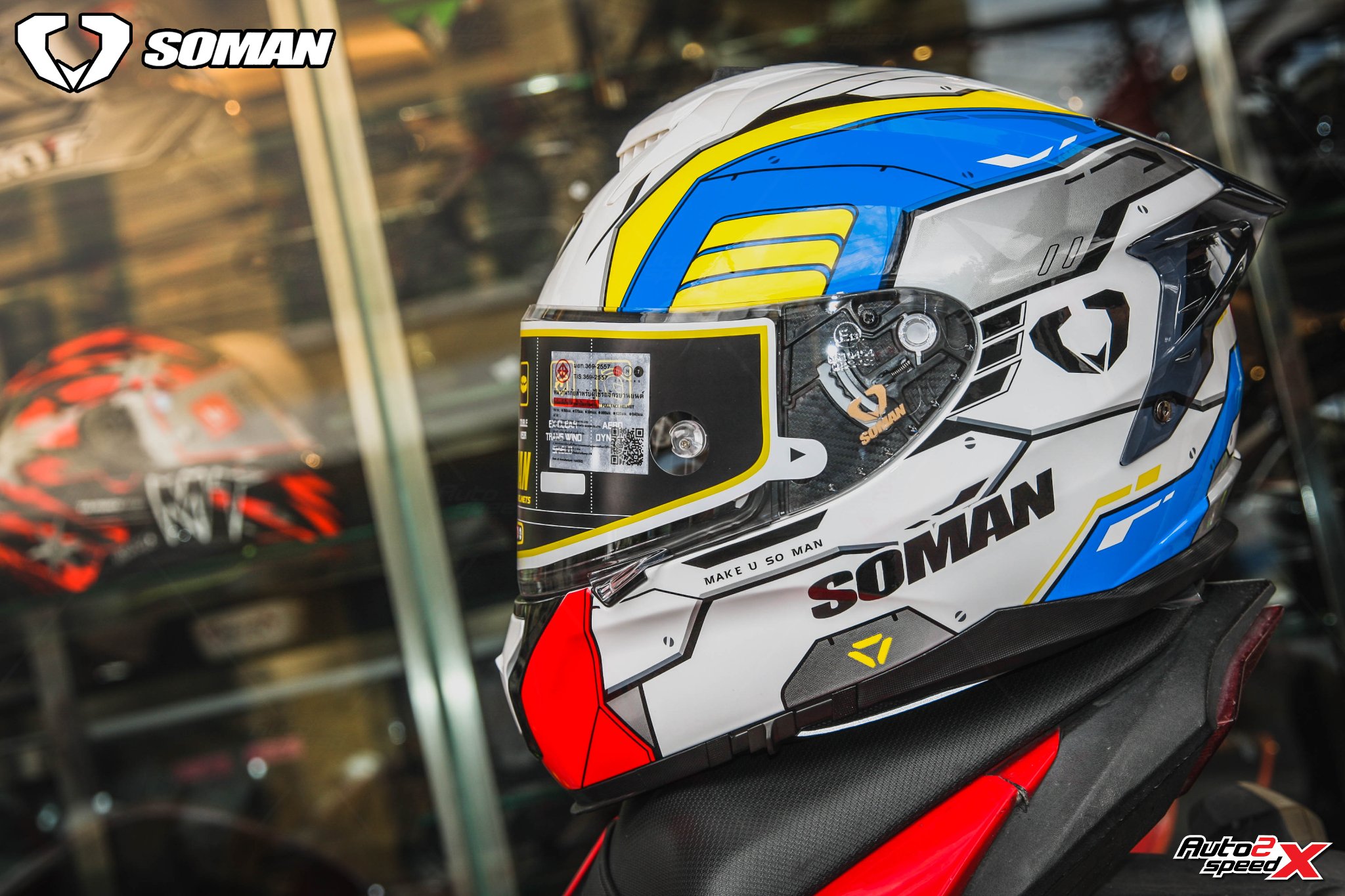 ⚡️ SOMAN : SM961S ราคาเพียง 2,990... - Auto2speed หมวกกันน็อค | Facebook