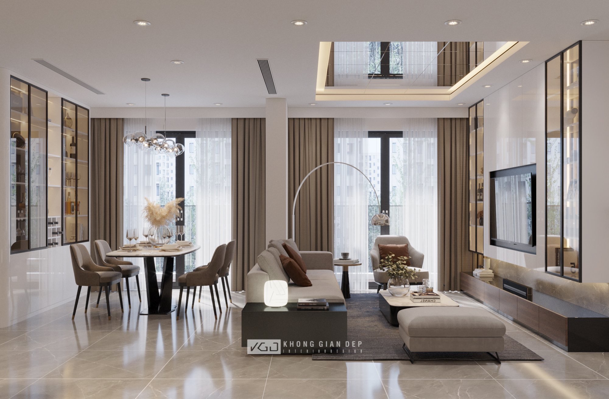 Không Gian Đẹp - Kiến Trúc Nội Thất