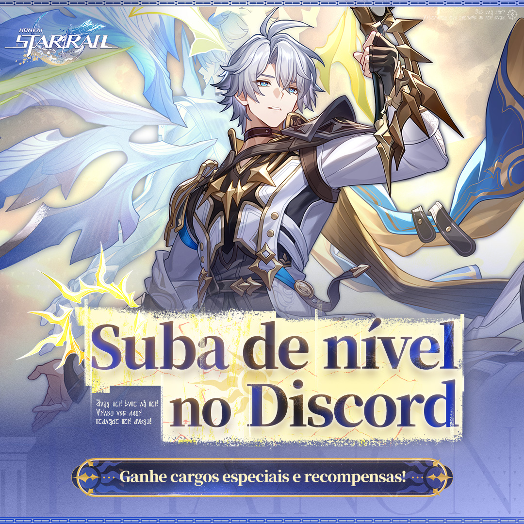 Honkai: - Suba de nível no Discord e ganhe cargos exclusivos e ...