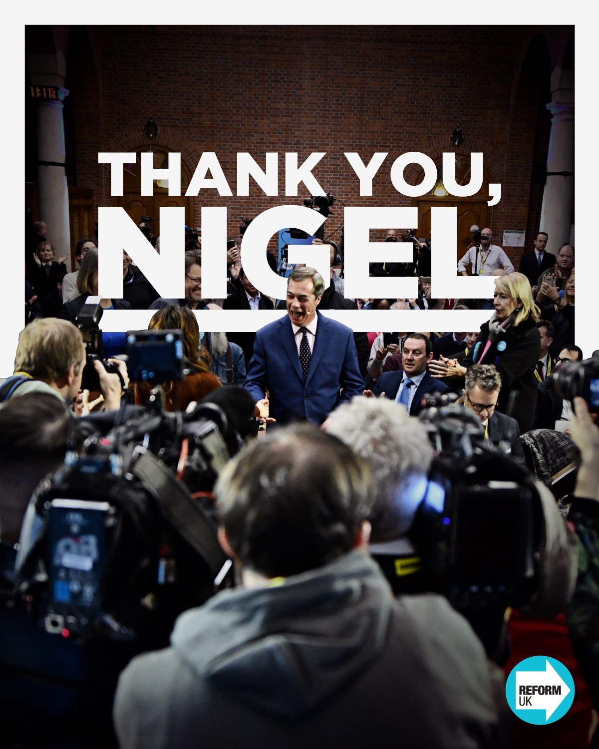 Reform UK - As Nigel Farage steps down as leader of Reform UK, we would ...