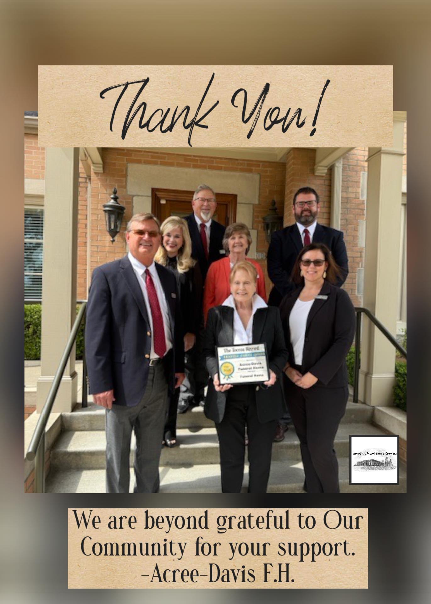 Acree - We are so honored to be chosen for The Toccoa Record Reader’s ...