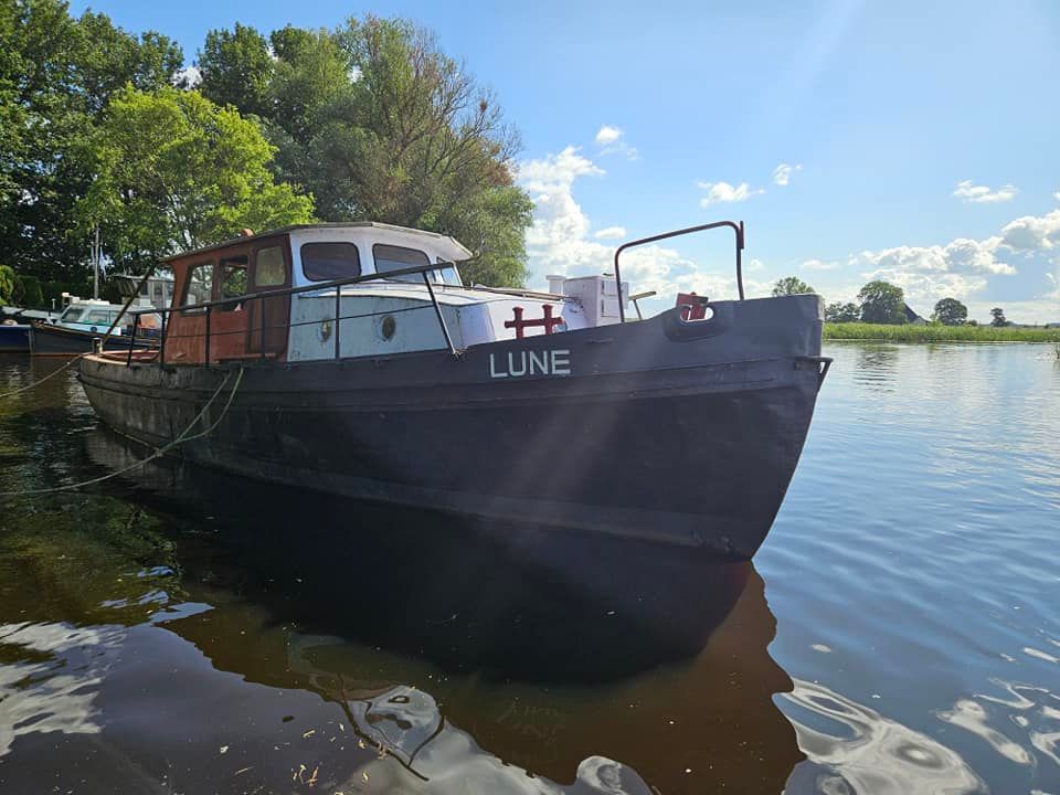 Patrouillevaartuig, politieboot, motorboot, deutz, opknapper ...