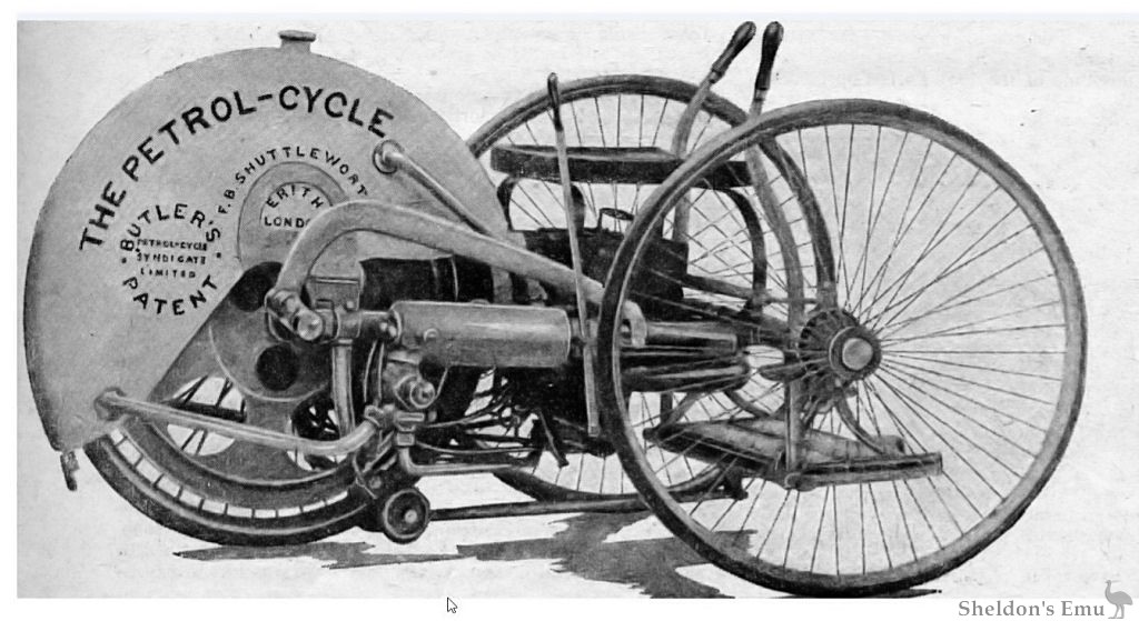 Some Particulars of the Butler Motor... - Classic Motorcycles