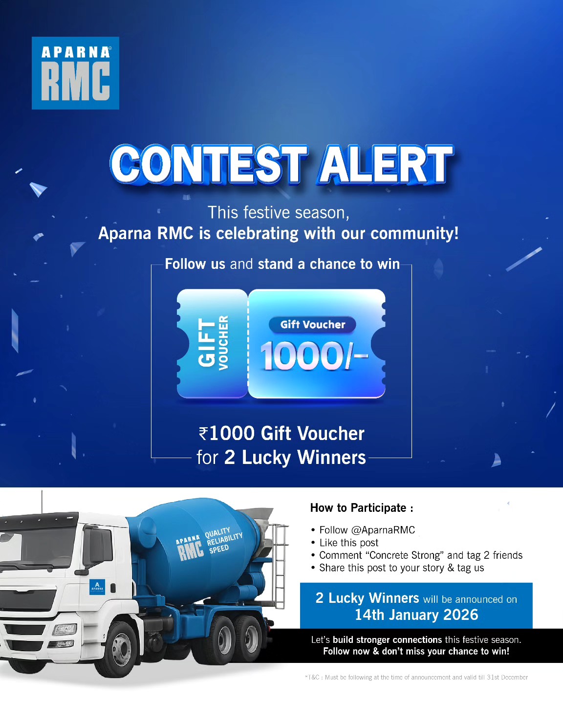 Aparna RMC - Big celebrations deserve bigger rewards 🎉... | Facebook
