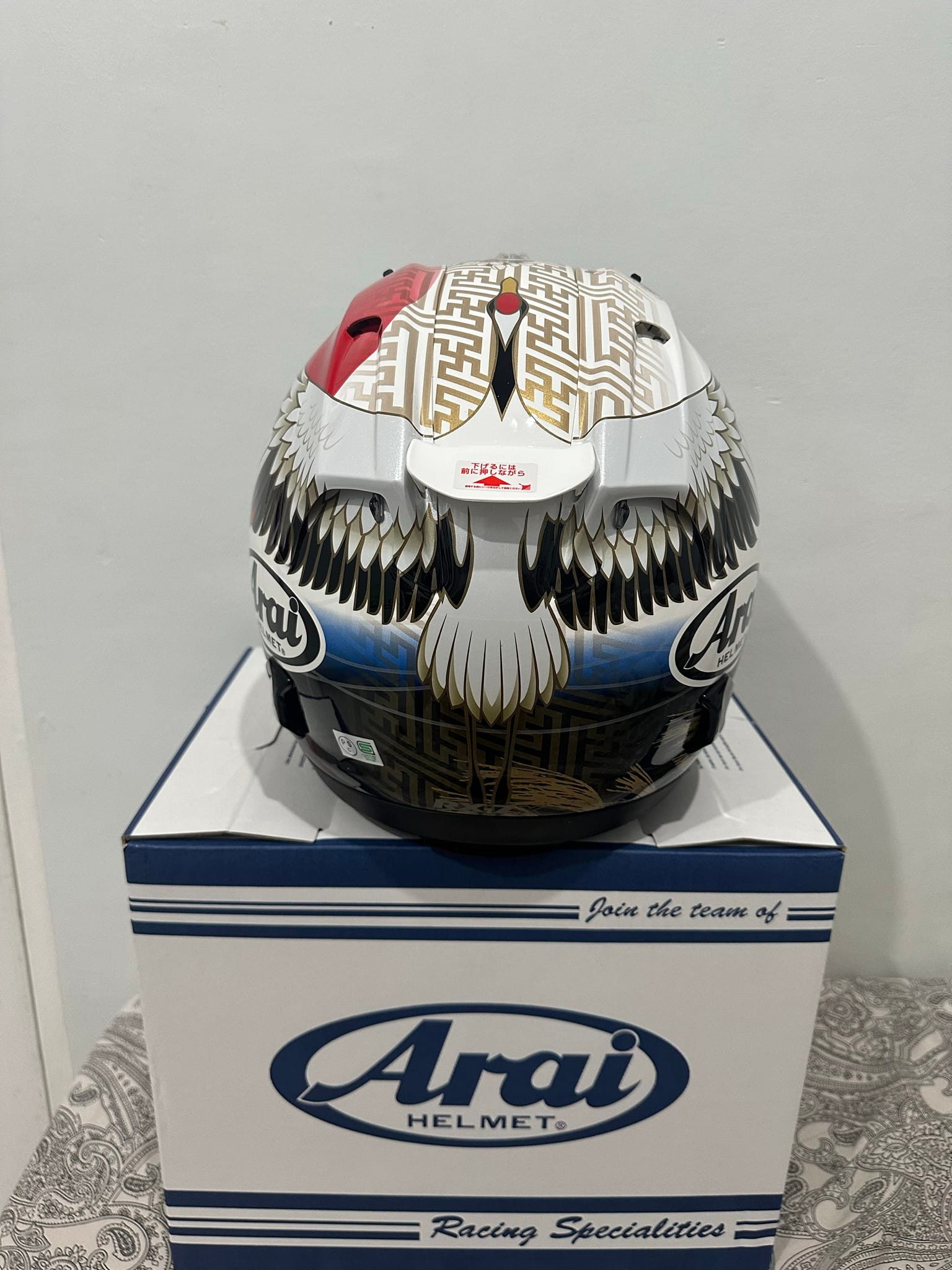 Selling Arai RX-7x Tsubasa XL Brand new XL (61-62) 34,000 fresh