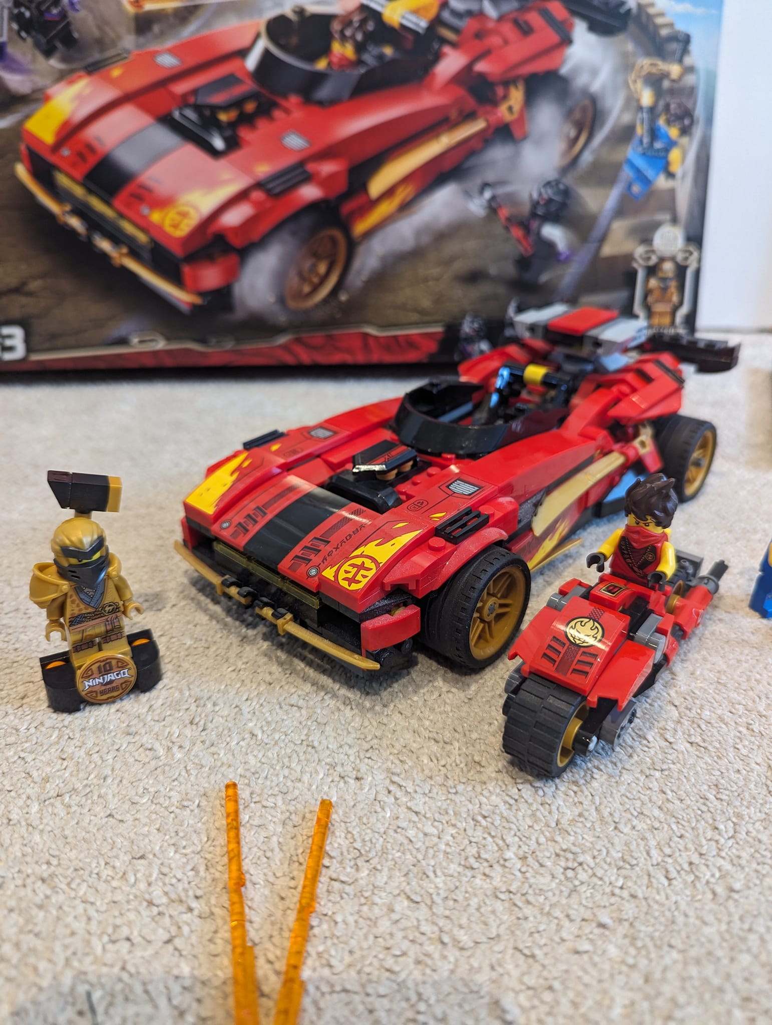 LEGO Ninjago X-1 Ninja Charger 15th Anniversary revealed! This set