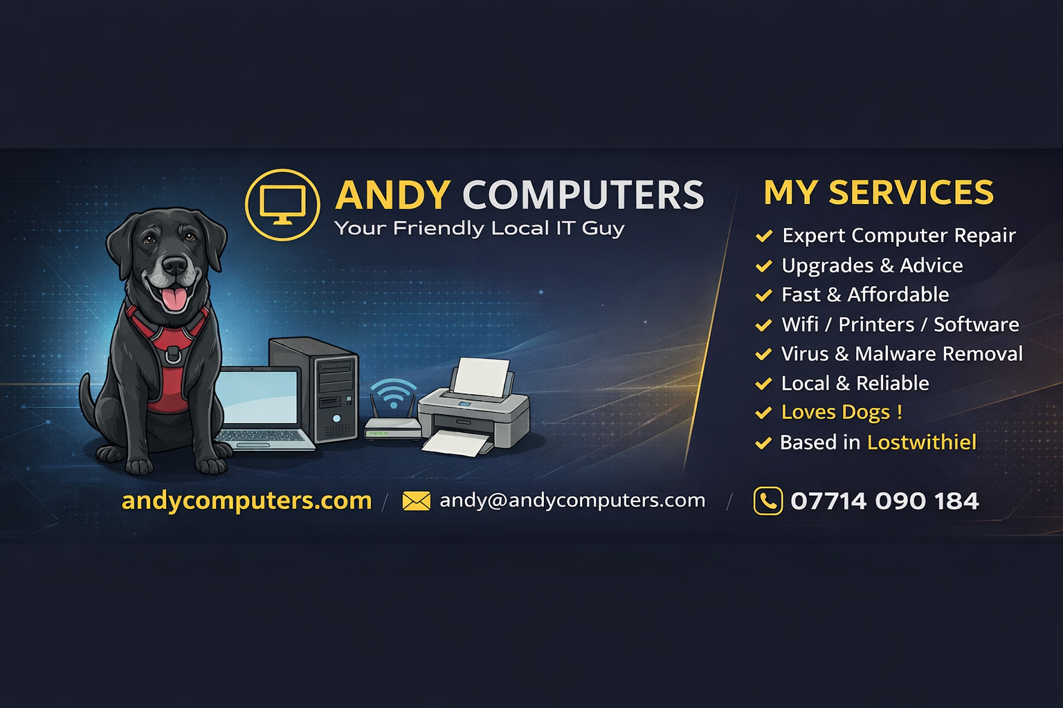 Andy Computers | Lostwithiel