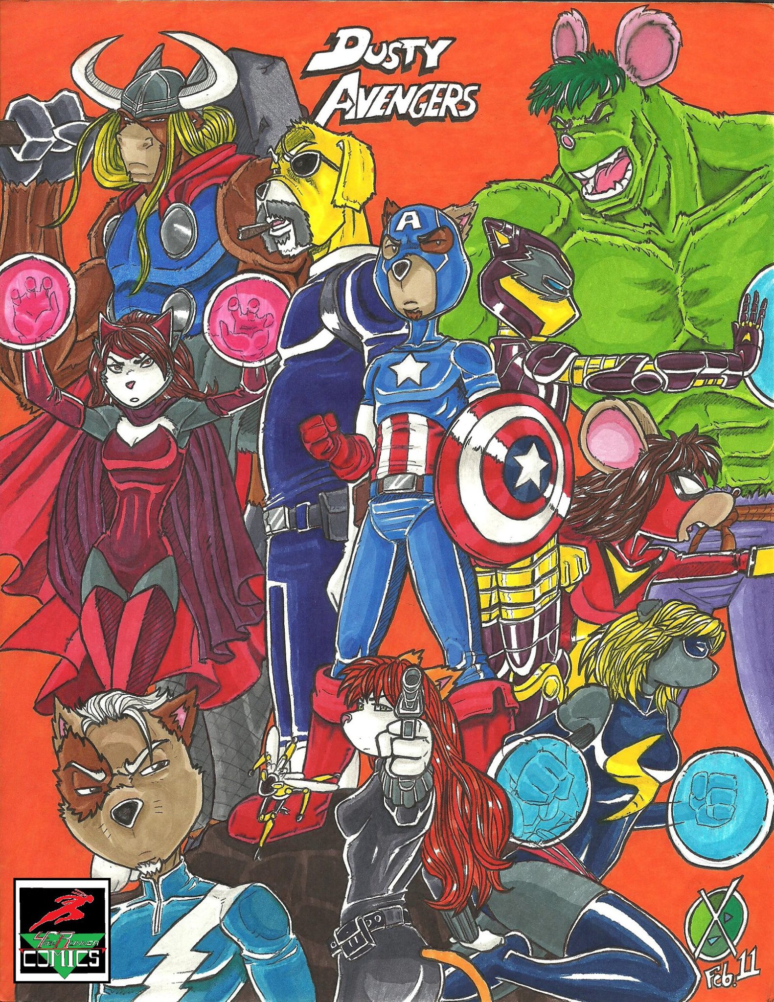 Fore Runner Comics by Vincent E. Allen