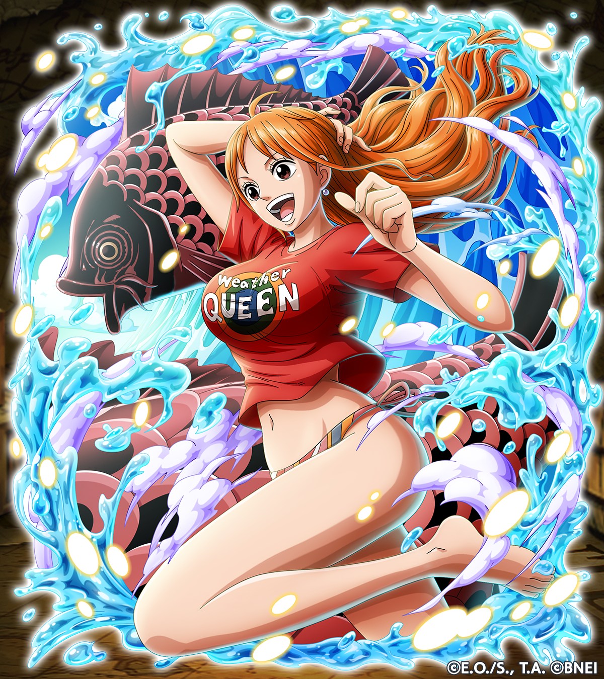 New Character Info! Nami - Wave-Riding Navigator More details 