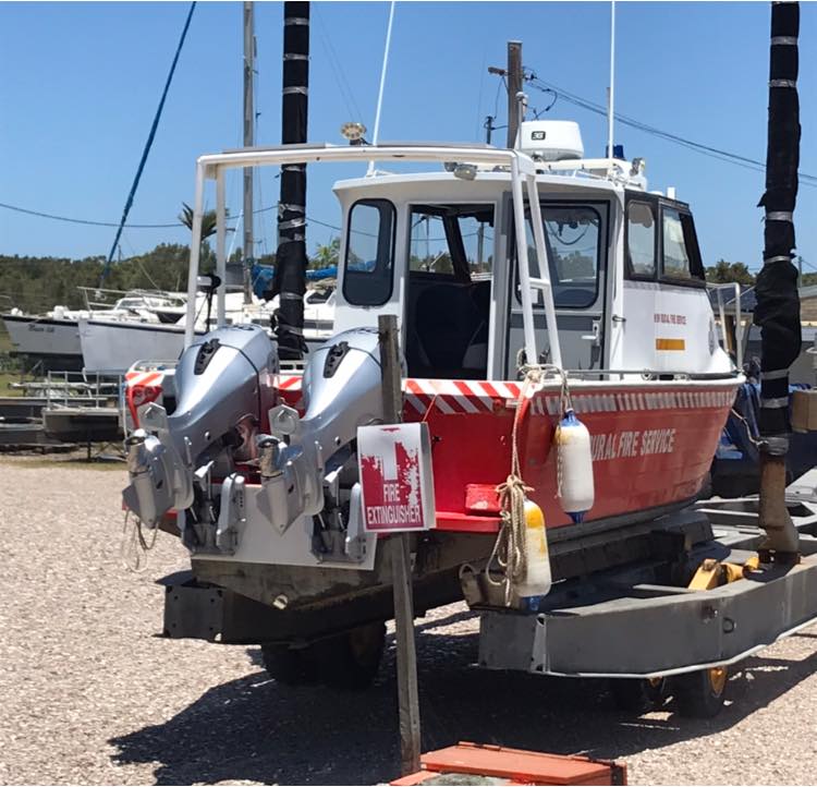 Cove Marine - New engines for NSW RFS #Honda #BF100