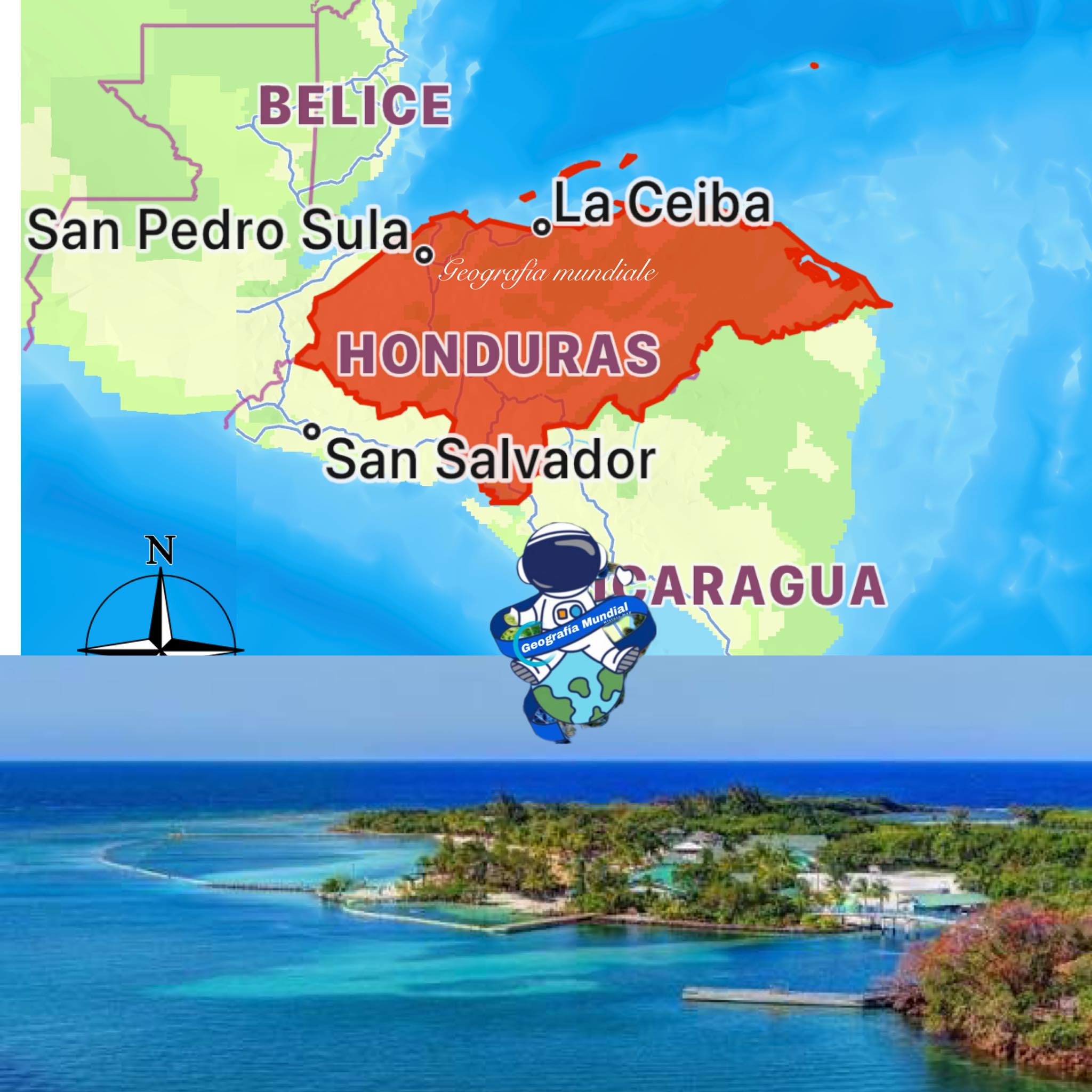 Geografía - 🇭🇳 Sabías que Honduras es un país lleno de tesoros ...