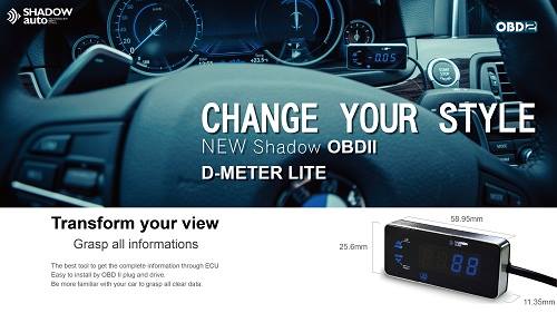 Shadow OBDII Digital meter lite... - Shadow Auto Thailand