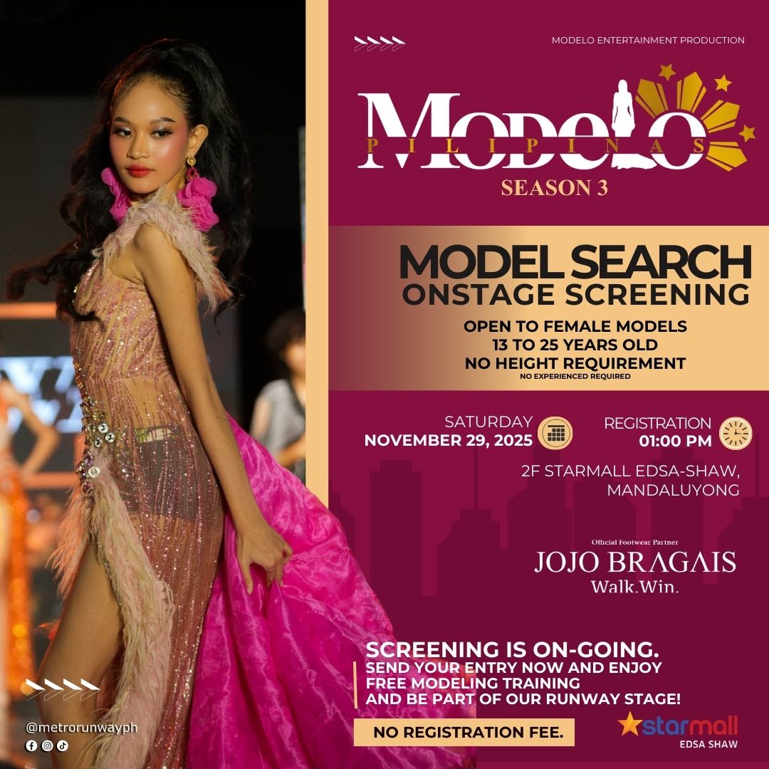 SCREENING IS ON-GOING FOR THE... - Metro Runway Philippines | Facebook
