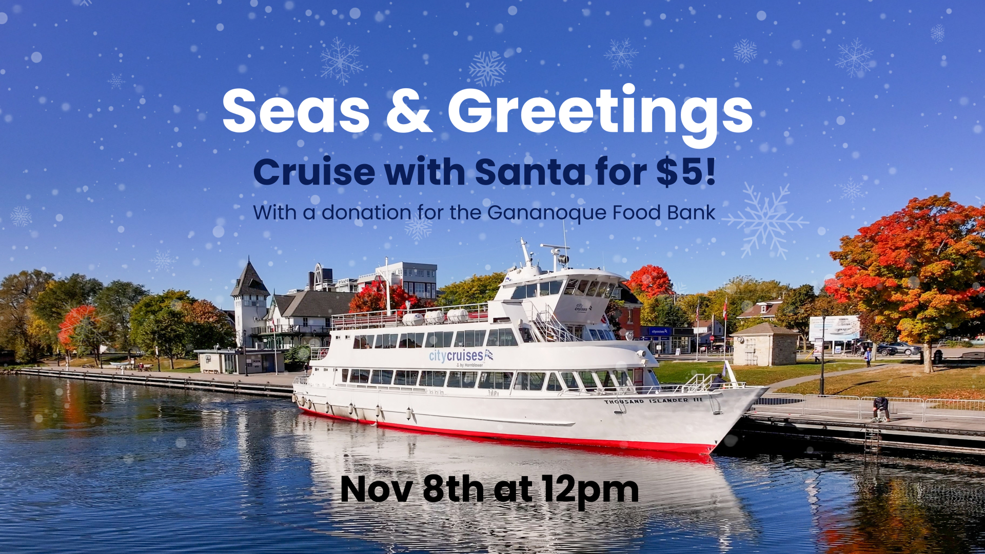 Seas & Greetings - Cruise with Santa for $5!