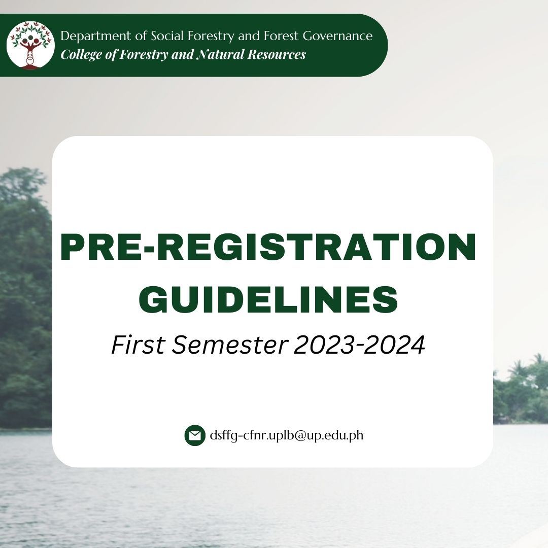UPLB Department of Social Forestry and Forest Governance | Facebook