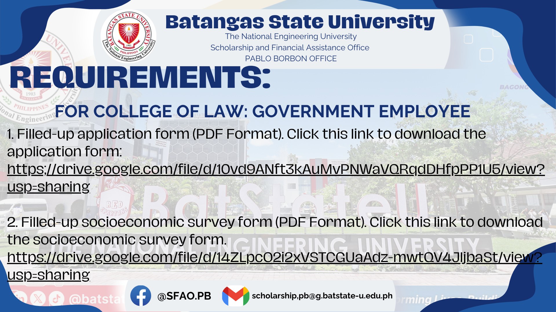 Scholarship - 𝐓𝐡𝐞𝐬𝐞 𝐚𝐫𝐞 𝐭𝐡𝐞 𝐫𝐞𝐪𝐮𝐢𝐫𝐞𝐦𝐞𝐧𝐭𝐬 𝐟𝐨𝐫 𝐂𝐨𝐥𝐥𝐞𝐠𝐞 𝐨𝐟 𝐋𝐚𝐰-𝐆𝐫𝐚𝐝𝐮𝐚𝐭𝐞 ...