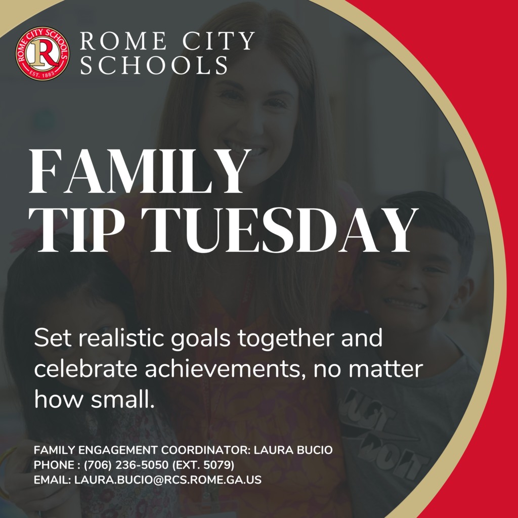 🌟 Happy Family Tip Tuesday!... - Rome City Schools - Rome, GA
