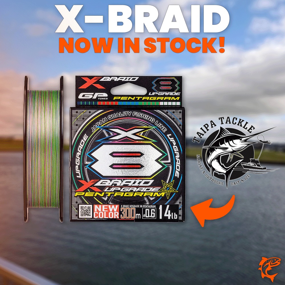 Xbraid Shinji X9 fishing line available