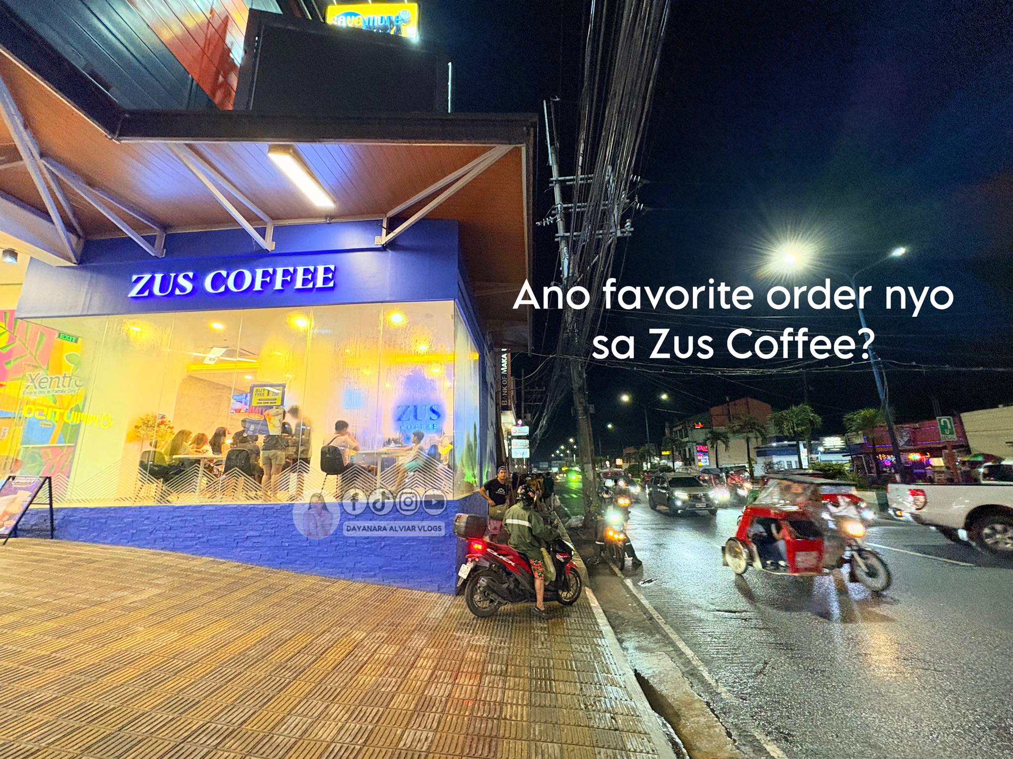 Bukas na ang Zus Coffee sa... - Dayanara Alviar Vlogs | Facebook