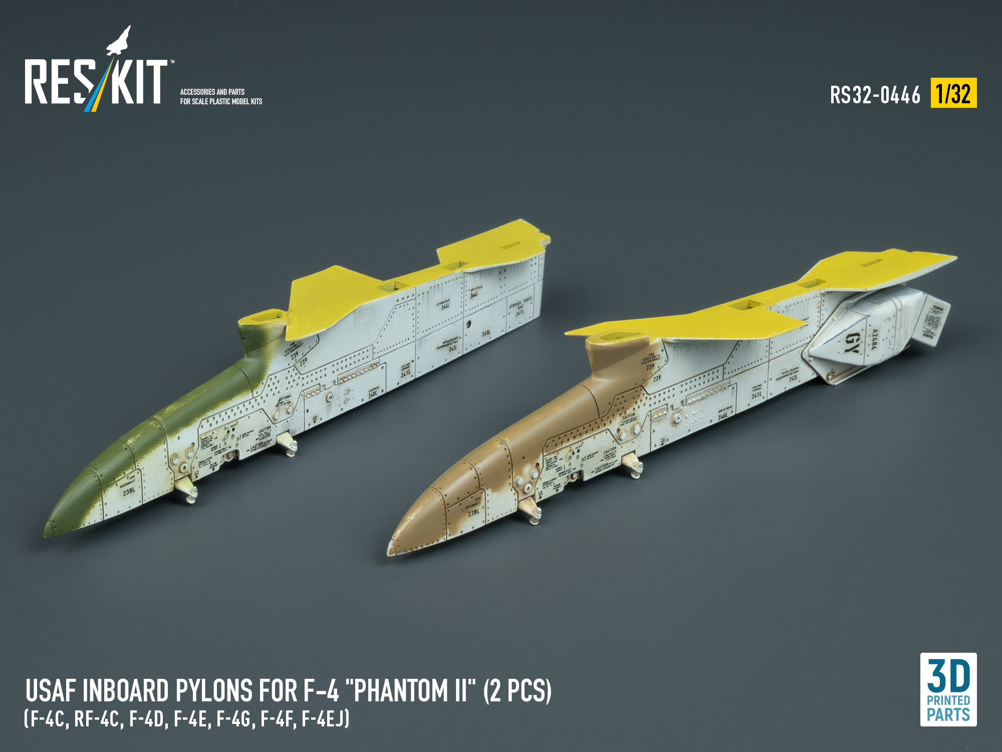 ResKit - Unveiling ResKit's USAF Inboard Pylons for F-4... | Facebook