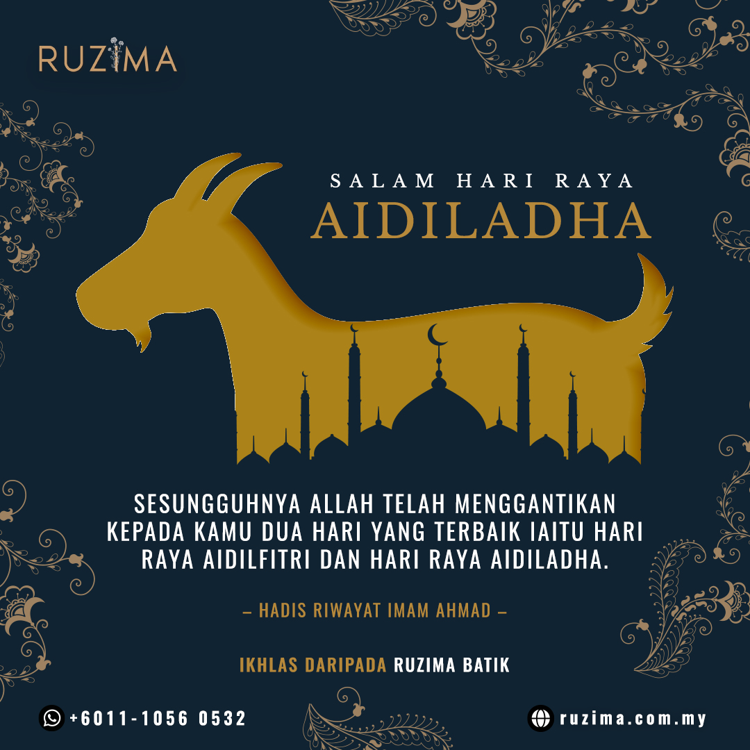 Ruzima Batik - Selamat Hari Raya Aidiladha, Semoga kita... | Facebook
