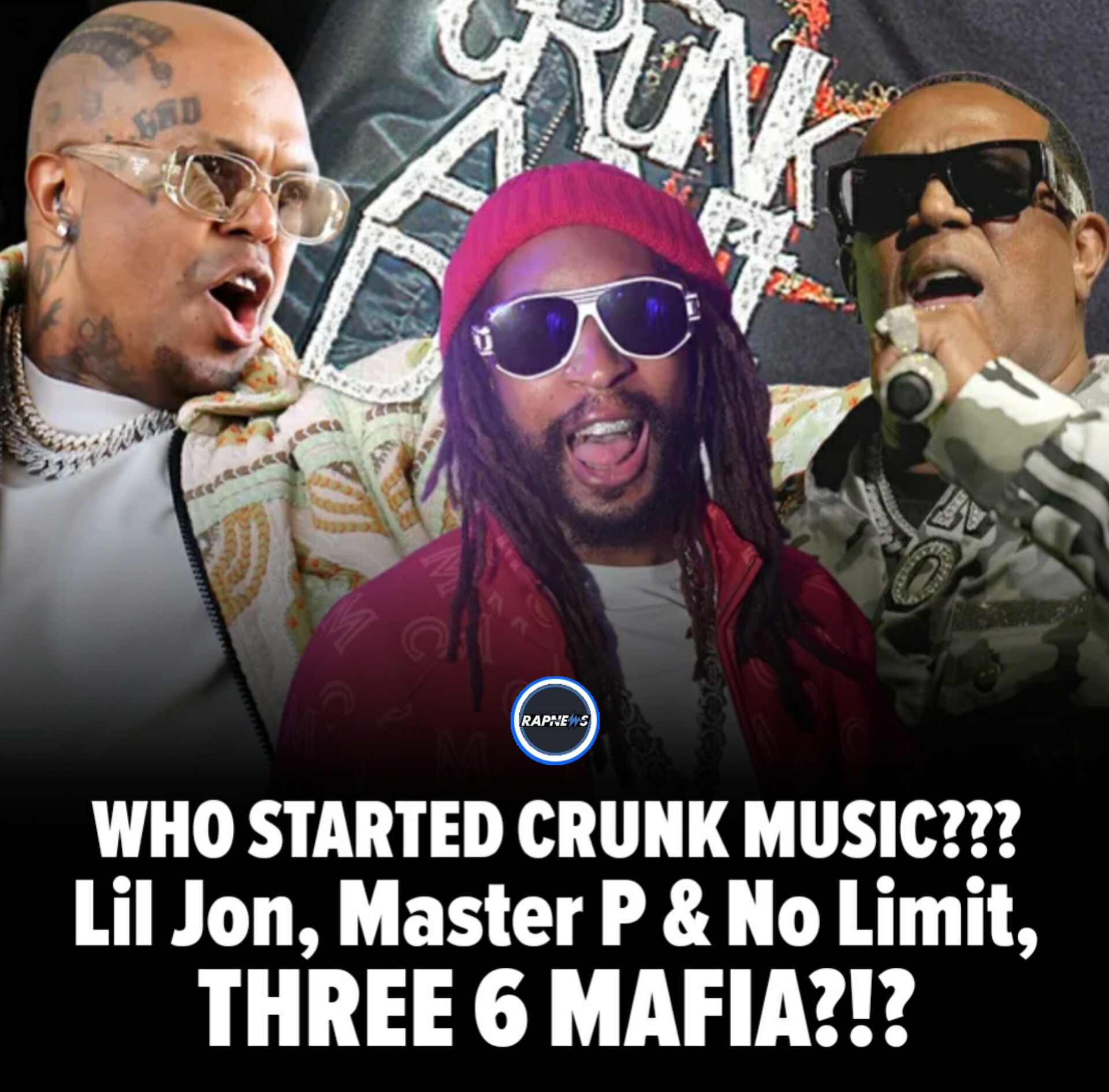 Crunk music origins with Three 6 Mafia and Lil Jon