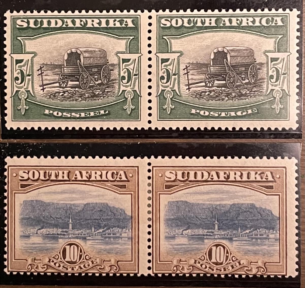 South Africa 1927 stamp variety