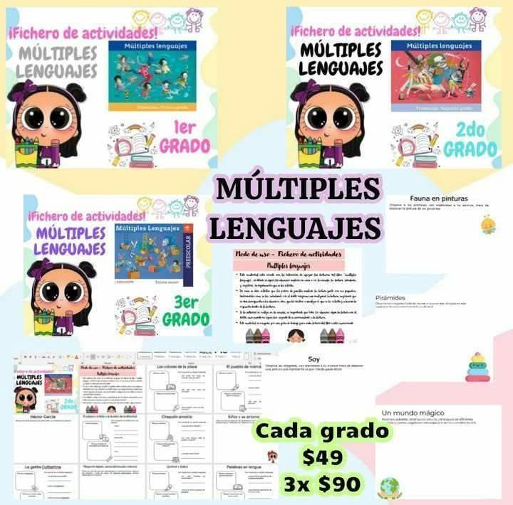 📚Materiales Educativos Para Maestras💦 | FICHERO DE ACTIVIDADES ️ LIBRO ...
