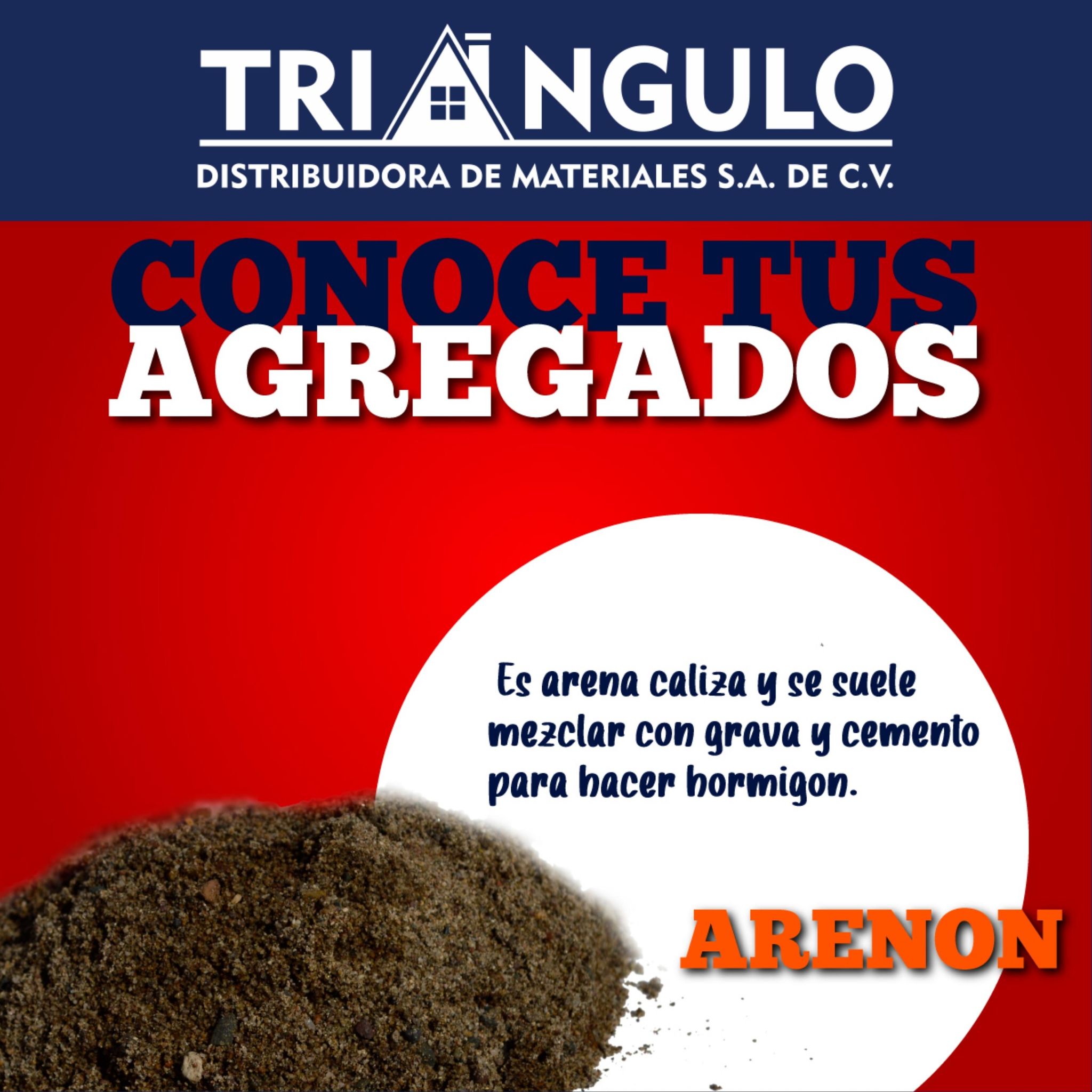 Triangulo - ¿Ya conoces el arenon y sus usos? 🏗 Dudas y cotizaciones ...