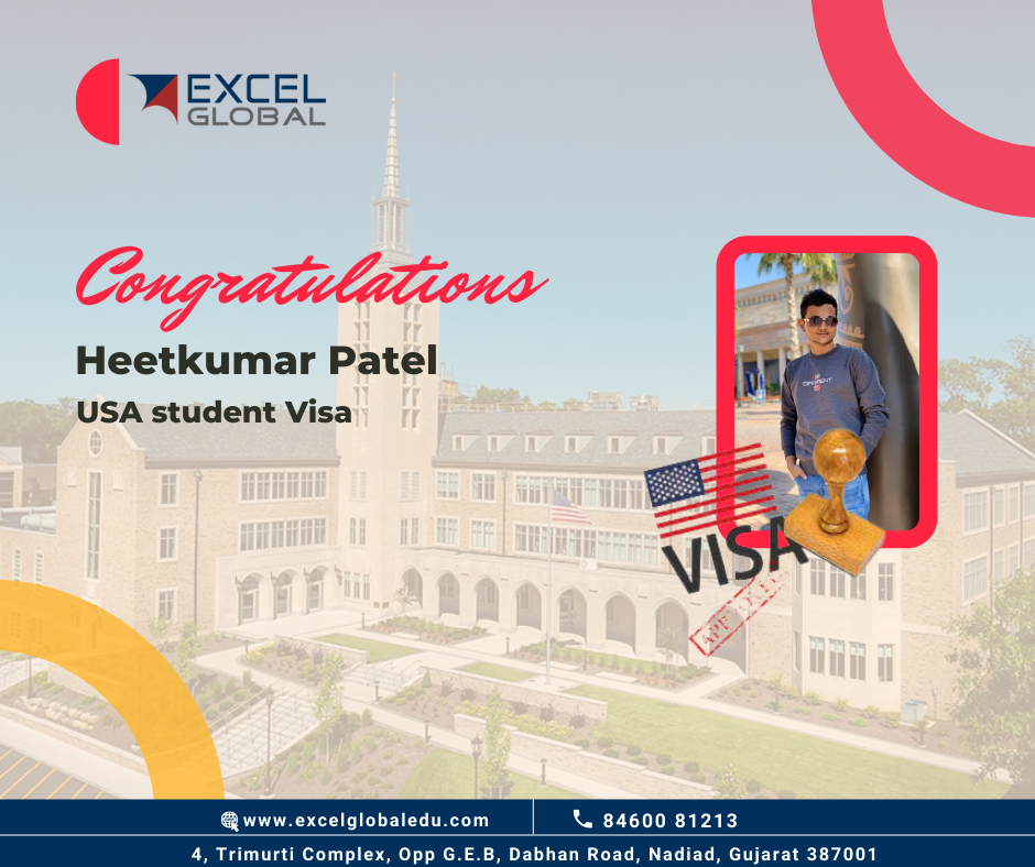 Excel Global - Congratulations on getting USA Student Visa... | Facebook
