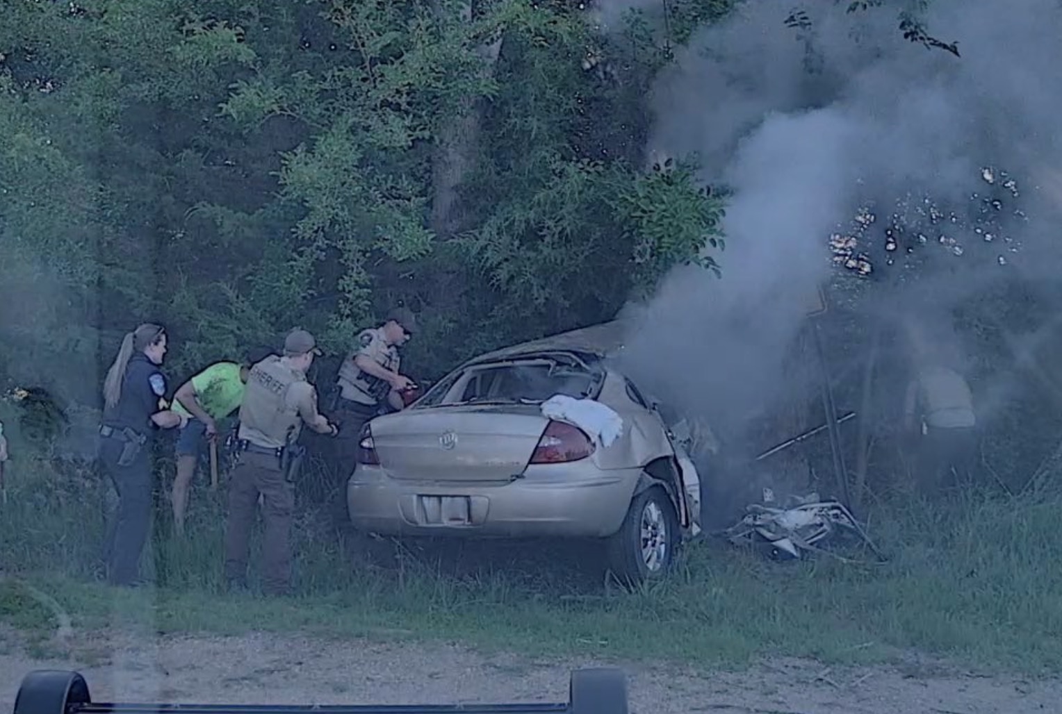This was the scene near Mankato last week, when a Twin Cities