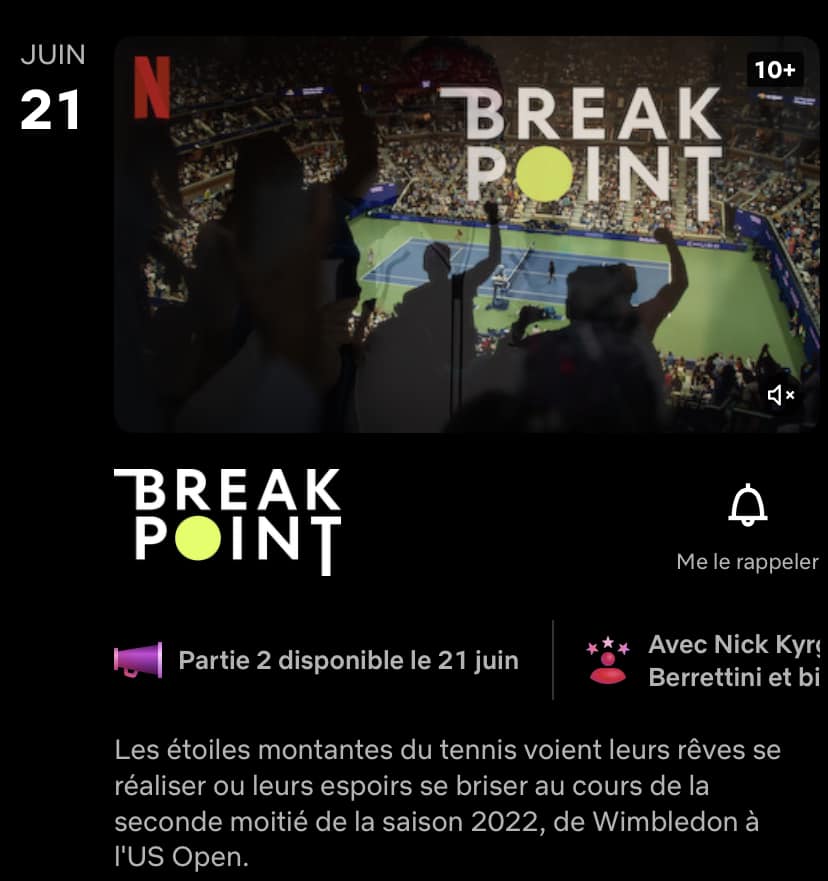 Fans - #breakpoint partie 2, disponible le 21 juin sur Netflix 😉 # ...