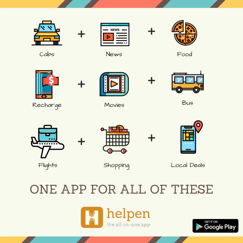 Helpen - How about having one single app for all of these?...