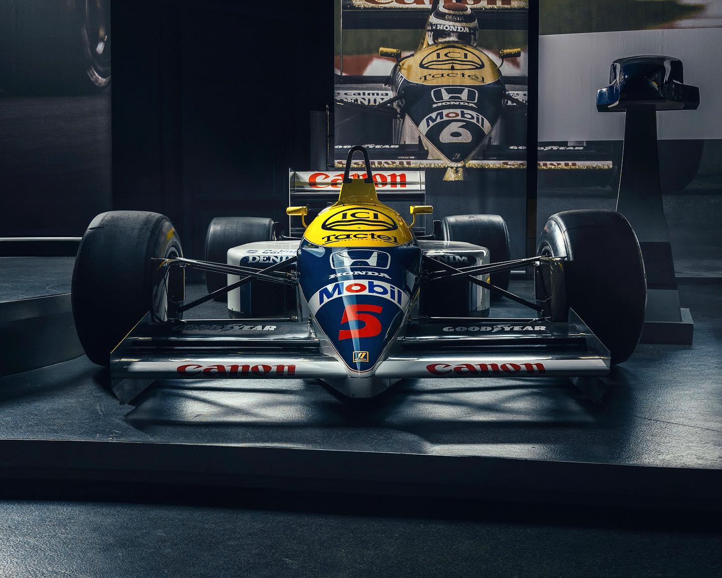 1986 Williams Honda F1 記念プレート 1986 Williams Honda F1 記念プレート 1986 Williams Honda F1 記念