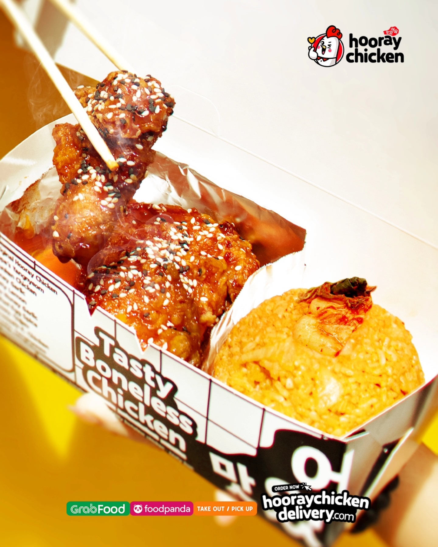 Hooray - Even just the bite of Kimchi Rice hits right when you have ...