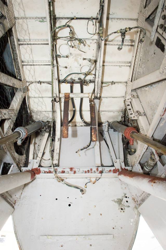 RAF - Interior photos and video of Shackleton gate guardian Interior ...