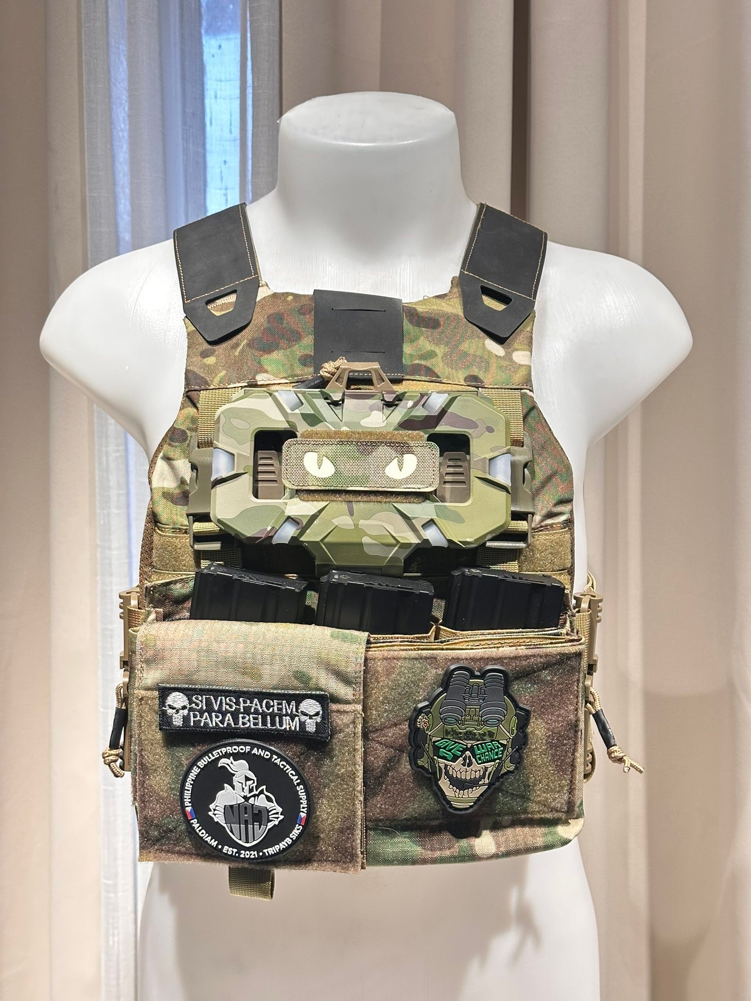 The Crye Precision Ballistic Armor Package provides Level lllA