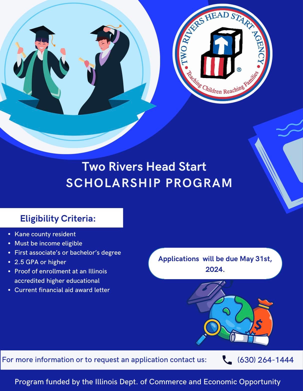 Scholarship applications... - Two Rivers Head Start Agency | Facebook