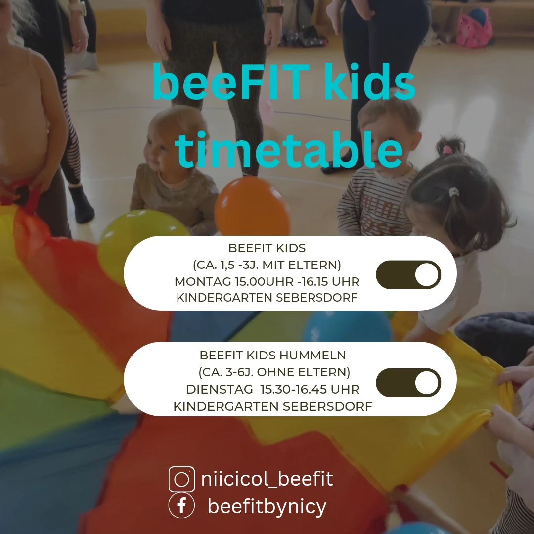 beefit - Timetable beeFITkids ONLINE 🐝 Auch für unsere Jüngsten ...