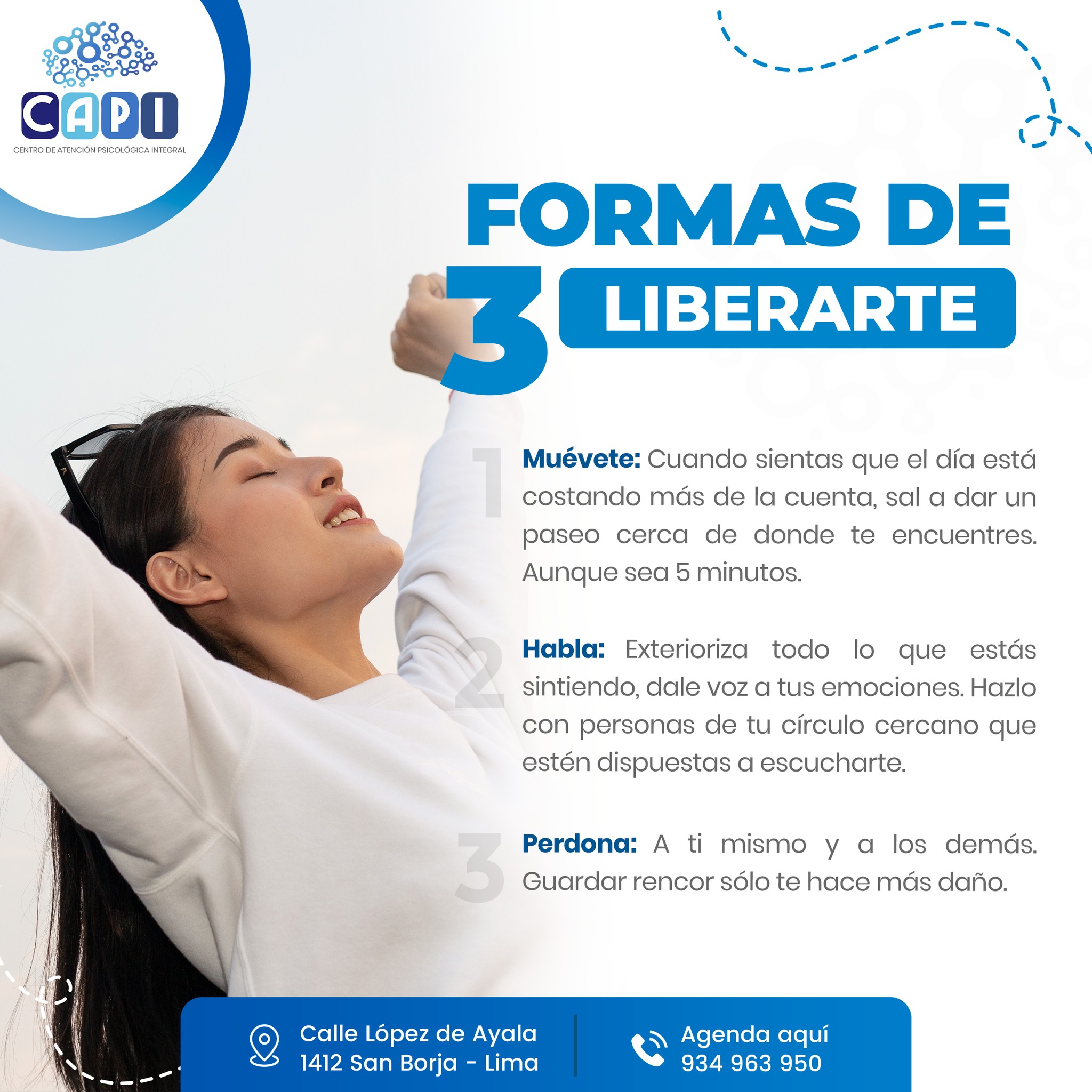 CAPI - 😓 ¿Estrés acumulado? Aquí 3 formas de liberarlo 🧖‍♀️ En CAPI no ...