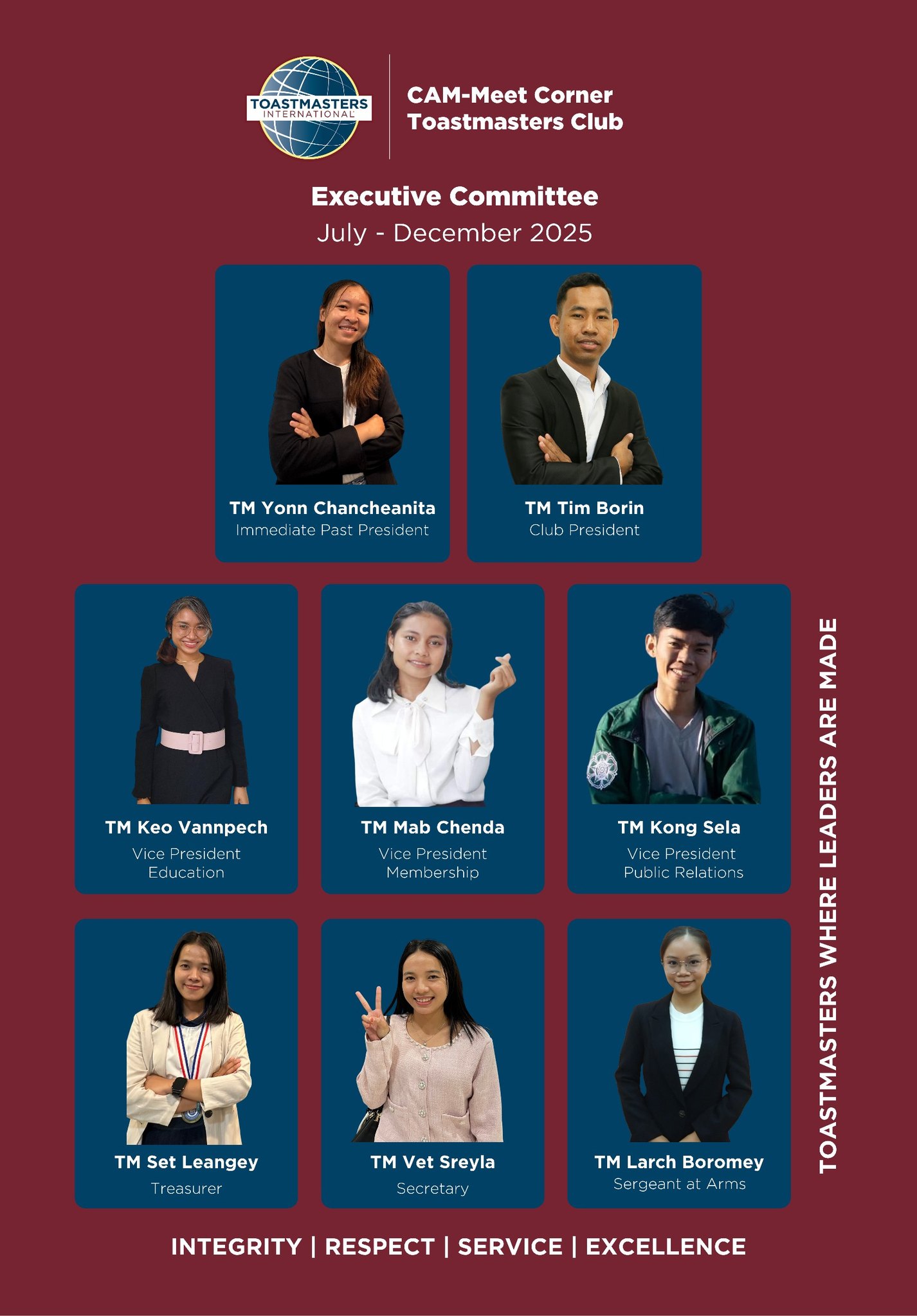 CAM-Meet - 📣 Announcement: Executive Committee (July–December 2025) We ...