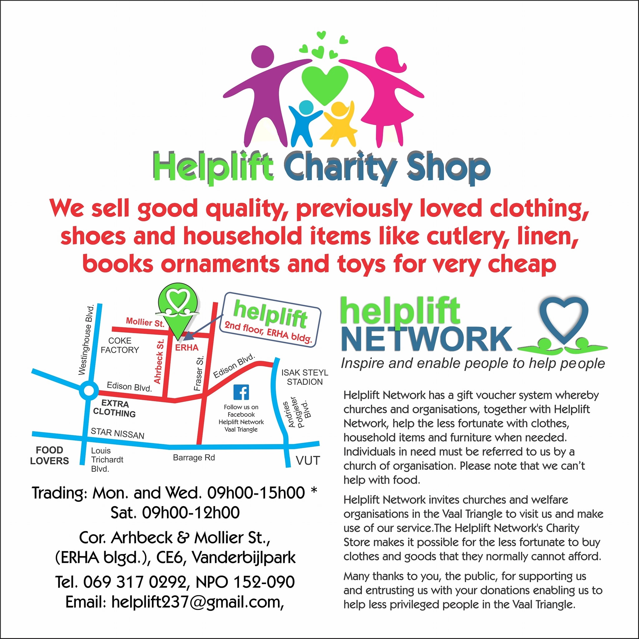 Helplift Network Vaal... - Helplift Network Vaal Triangle