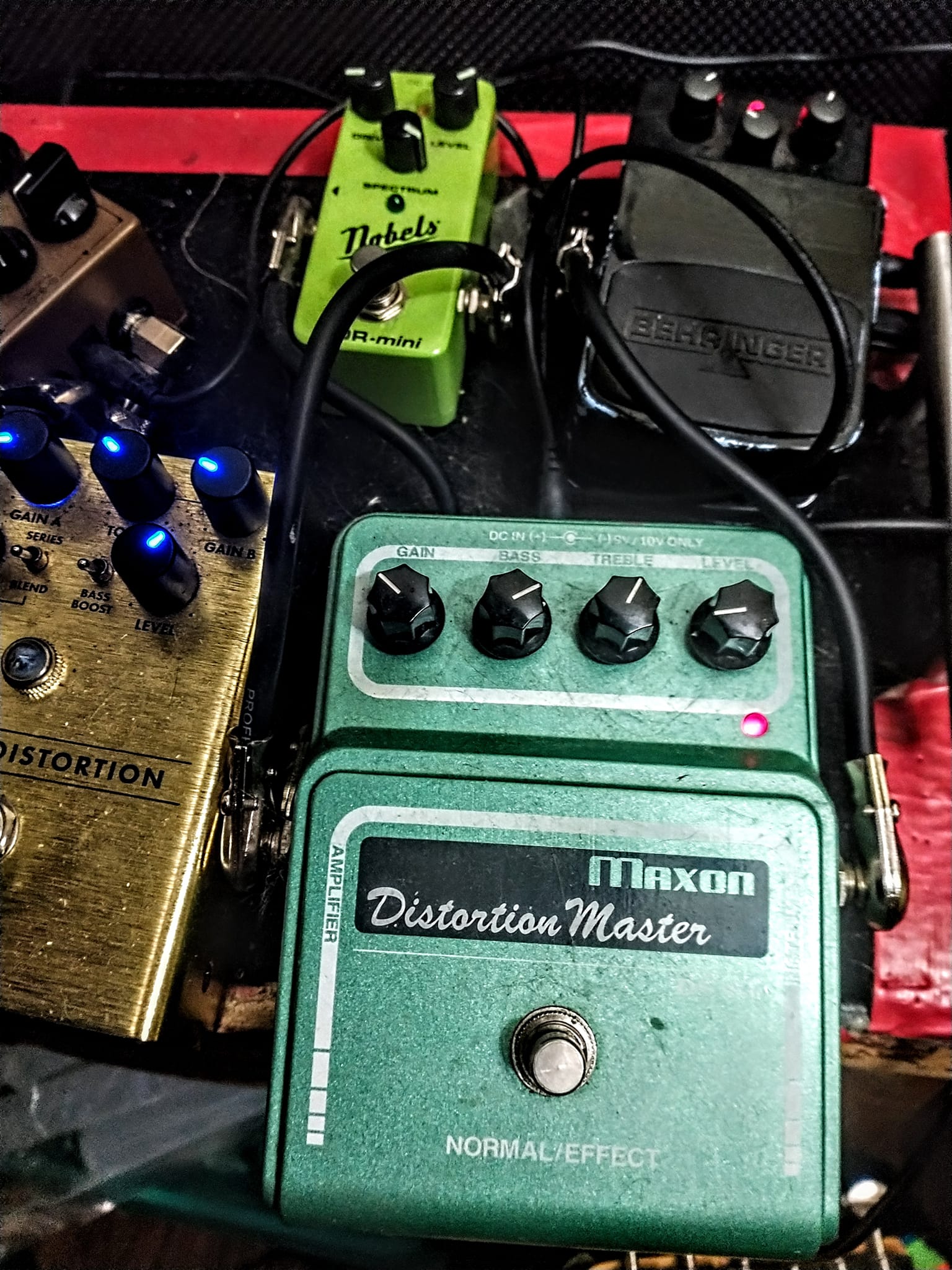 Maxon SD-9 Sonic Distortion with Analog Man Mod - Made in Japan