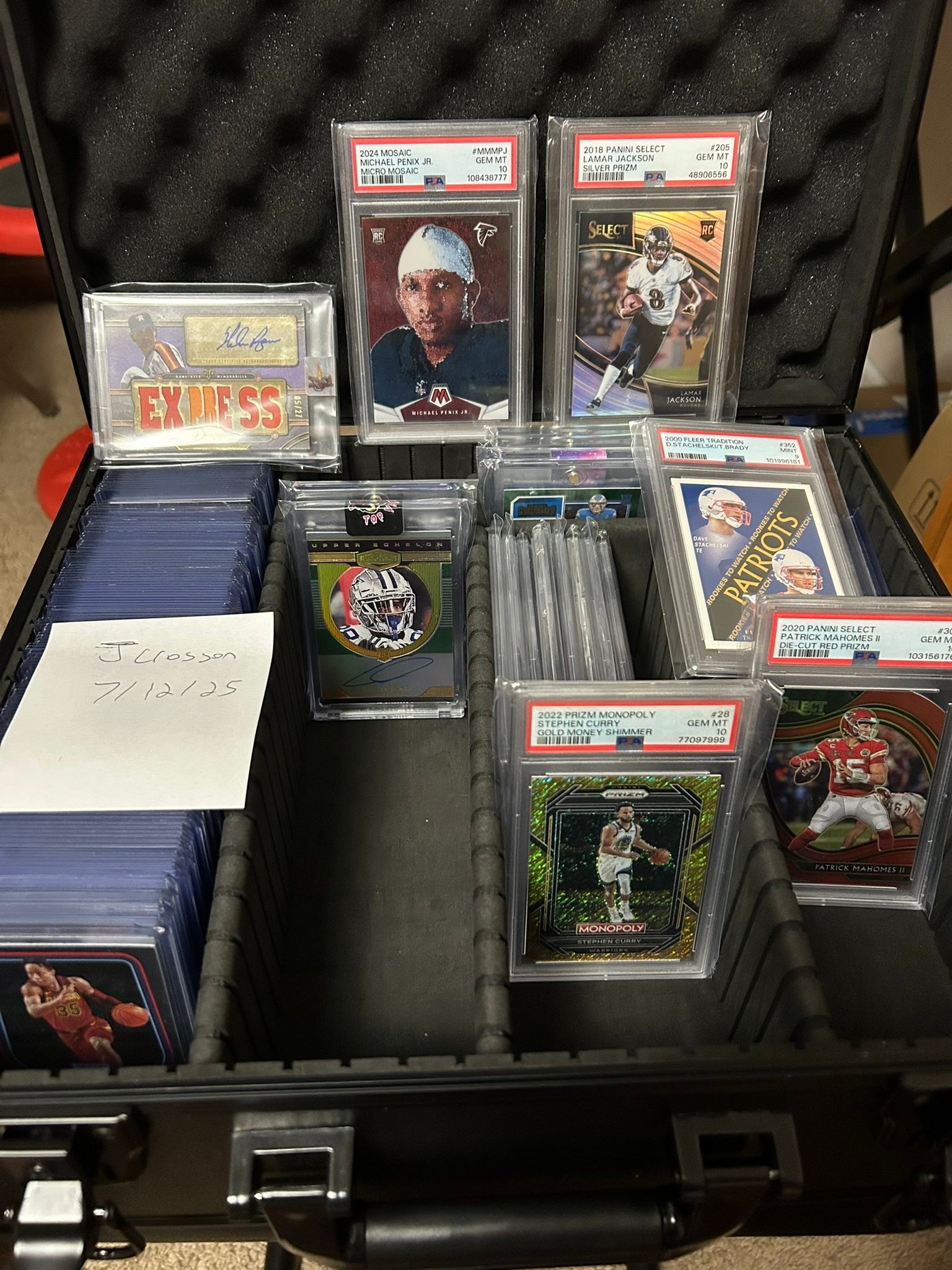 Cross- posted sale of high end cards. Priced as follows, thanks 