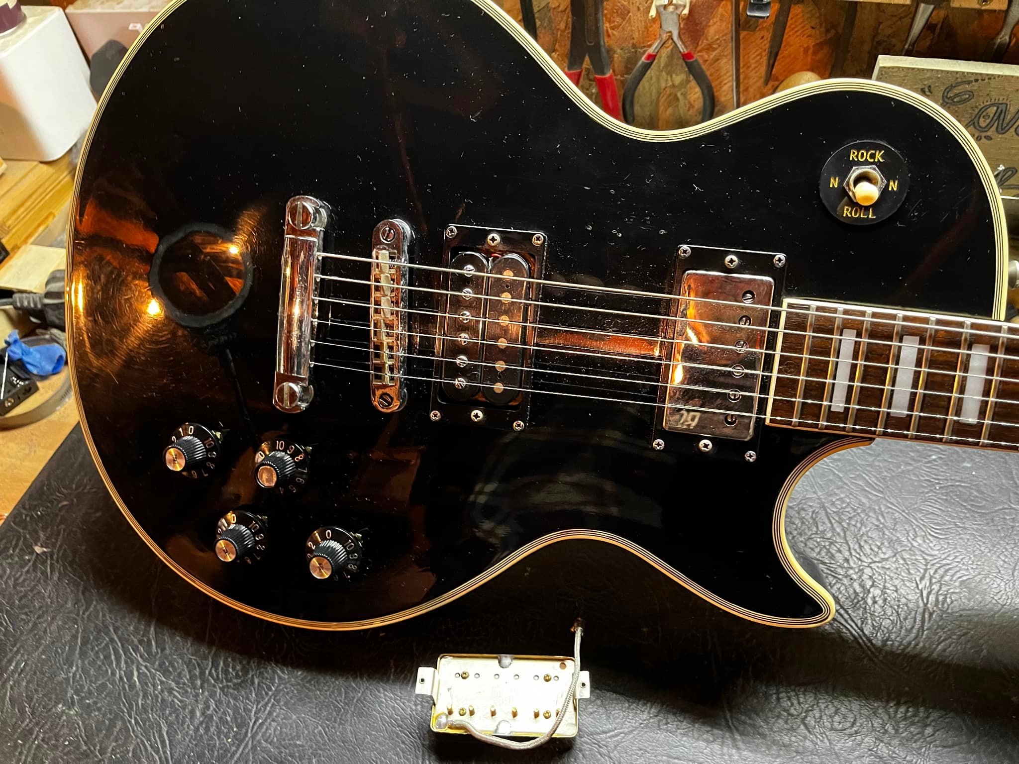 Let's welcome this 1980 Greco EG480 Les Paul copy to the stable as