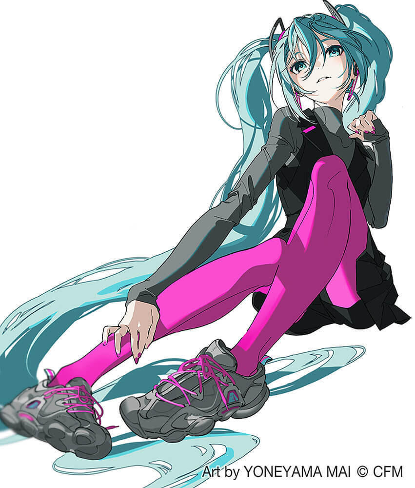 Hatsune Miku x Fila sneakers available now