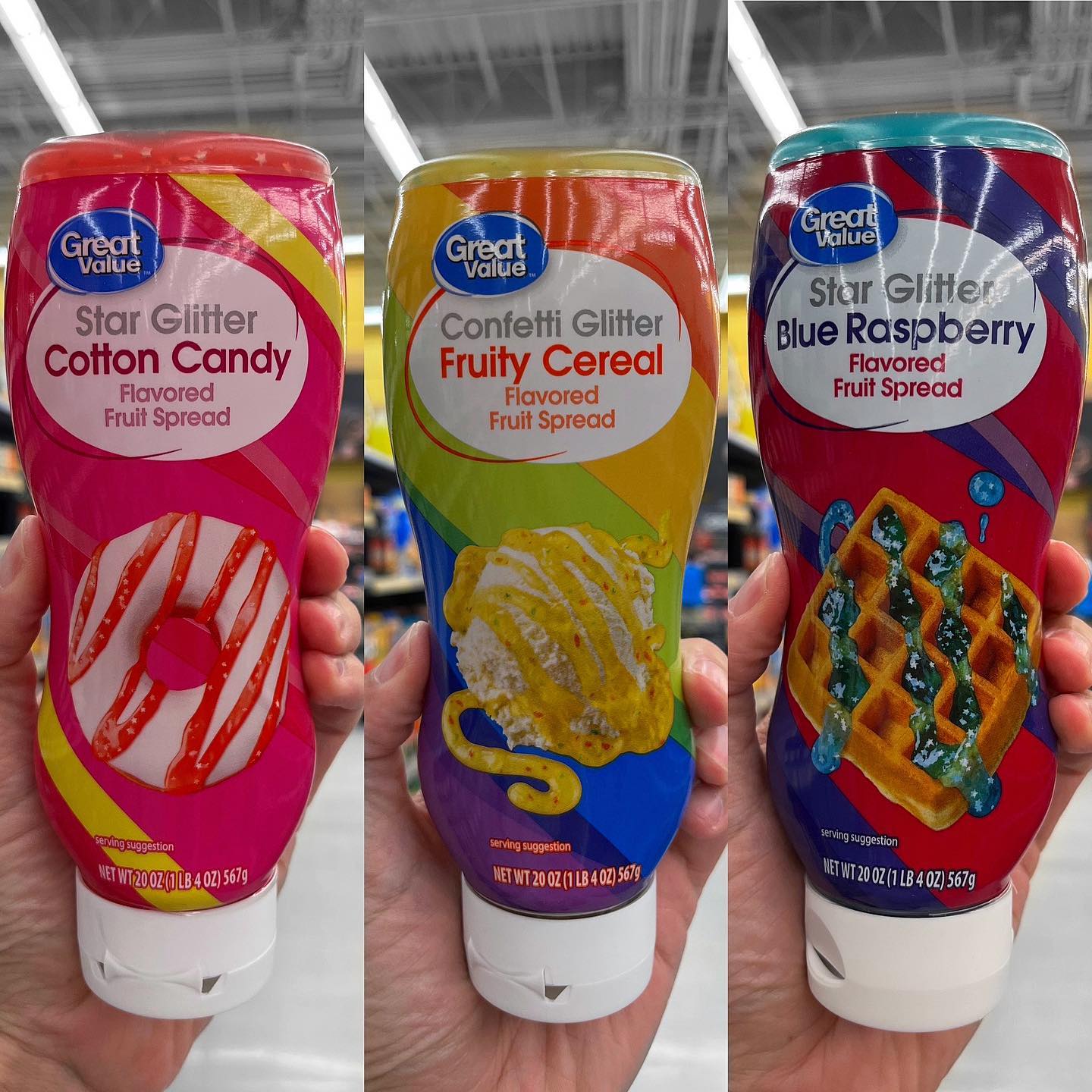 Baby - Cotton Candy, Fruity Cereal, and Blue Raspberry flavored fruit ...