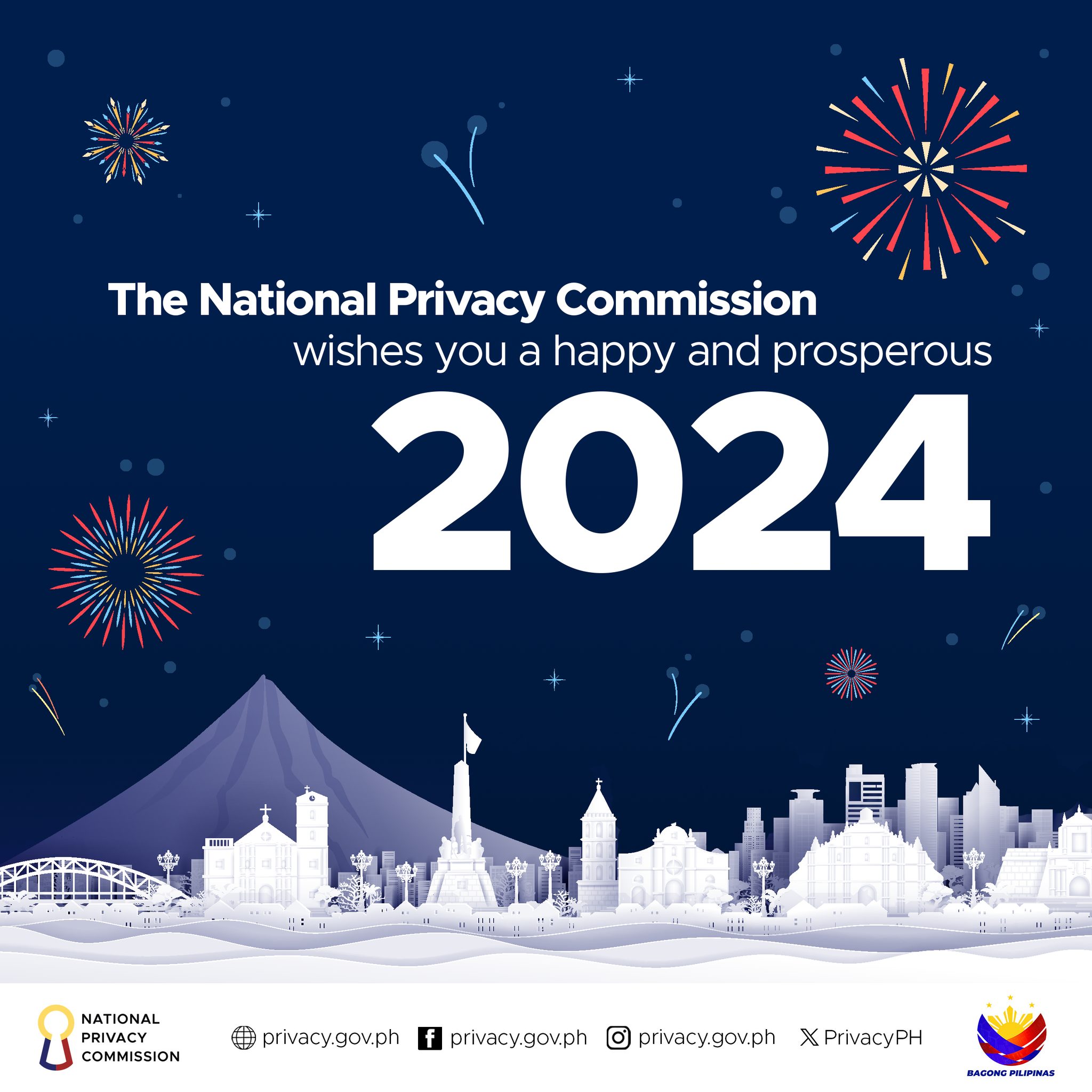 HAPPY NEW YEAR 🎉 As we... - National Privacy Commission | Facebook