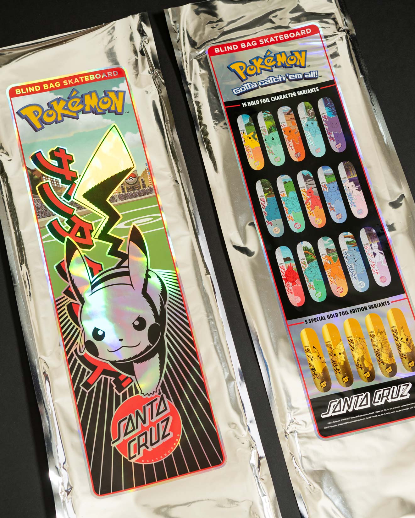 Santa Cruz Skateboards & @pokemon are back with a new