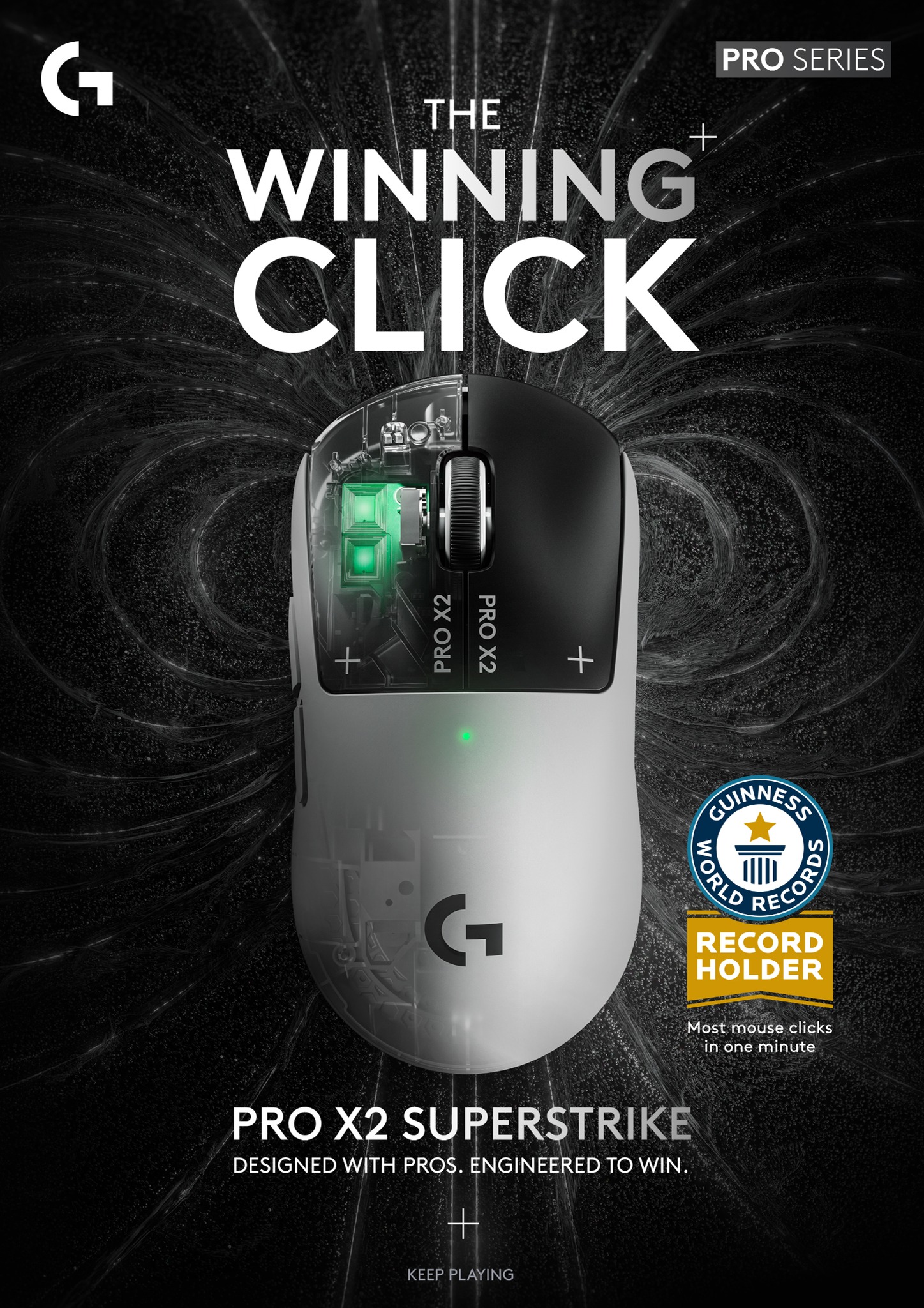 Logitech G - สถิติใหม่เกิดขึ้นแล้ว🎉🌍 นักกีฬาอีสปอร์ต... | Facebook